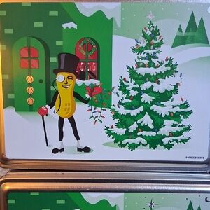 PLANTERS CHRISTMAS TINS